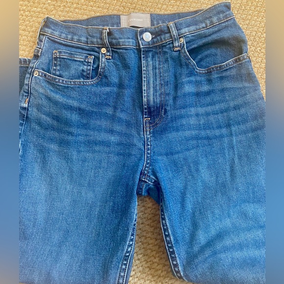Everlane Straight Leg High Waist Jeans Size 29 - Picture 2 of 4